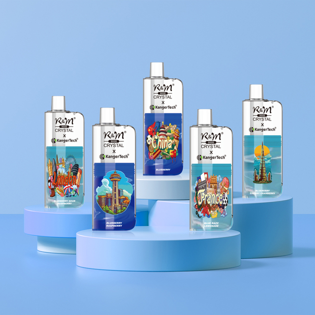 Original 9000Puffs 20 Best Flavors Mesh Coil Elf Bar RandM Crystal Disposable Vape Wholesale Factory Price