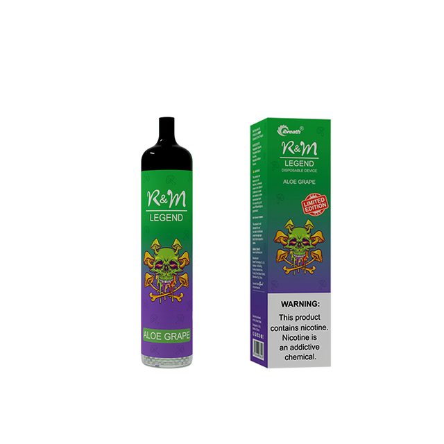 R&M LEGEND 5000 Puffs Disposable Vape Device Morty Style
