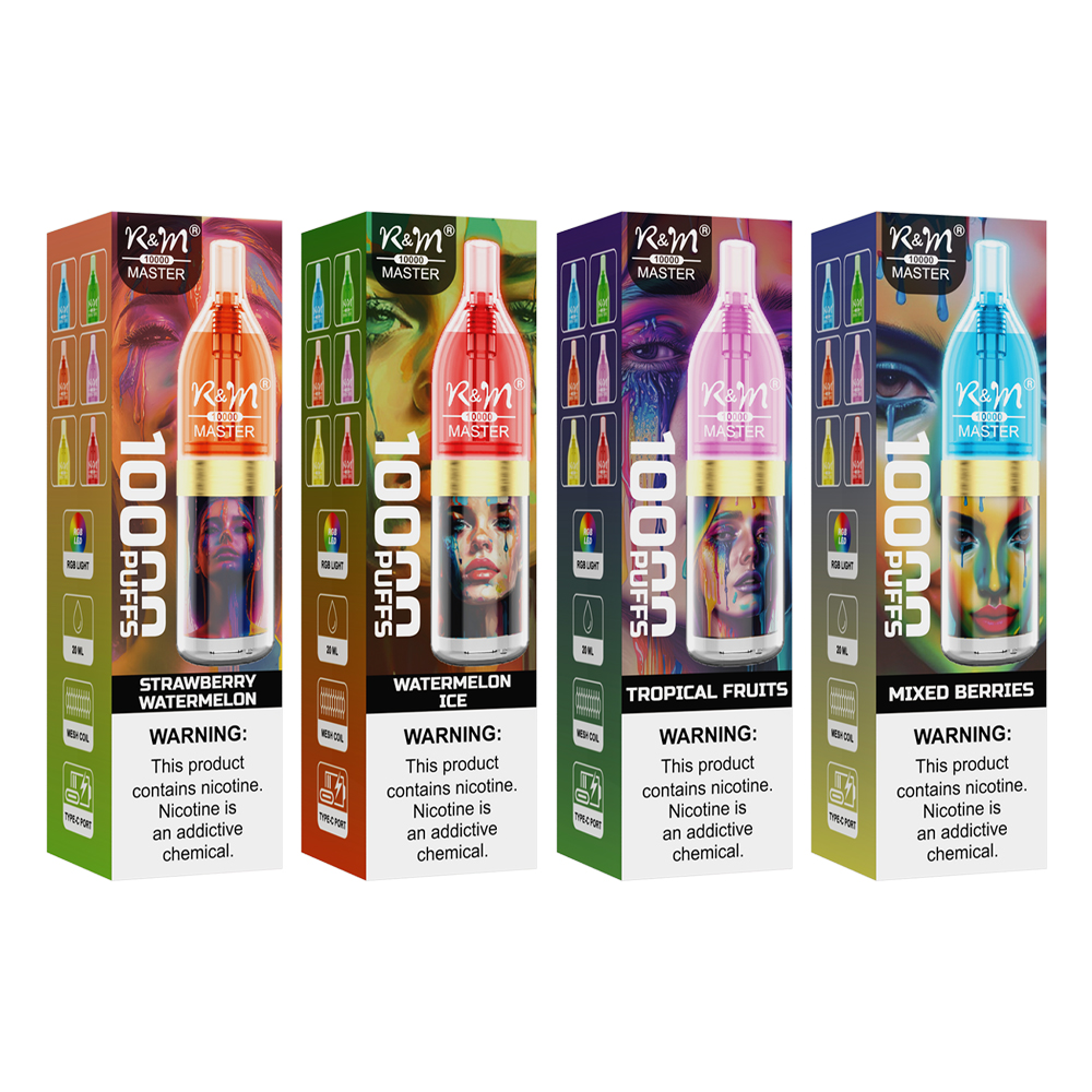 Original 10000Puffs 20 Taste Flavors UK OEM Logo RANDM MAGIC 20MG Ejuice Electronic Cigarette Wholesale Elux Vape Bar