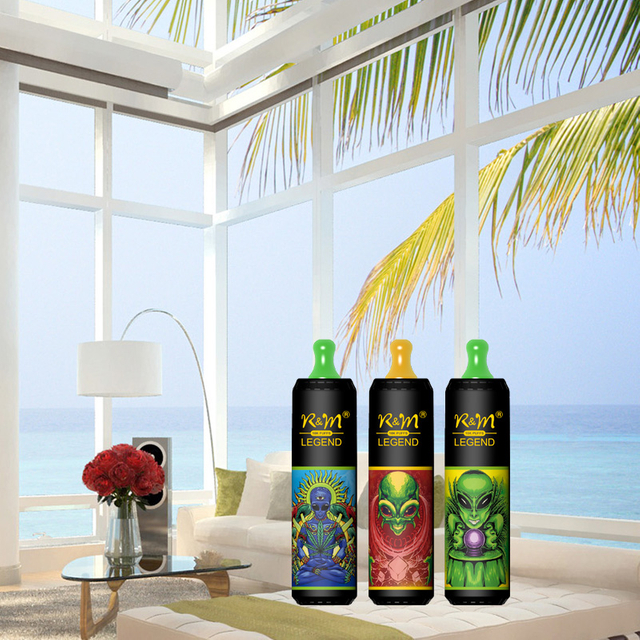 Dubai UK USA Wholesale Custom 10000 Puffs RandM Legend R&M Disposable Vape Type-C Rechargeable E Cigarette 2% 5% Nicotine Puff Device ELF Bar Elux Wholesale Bar