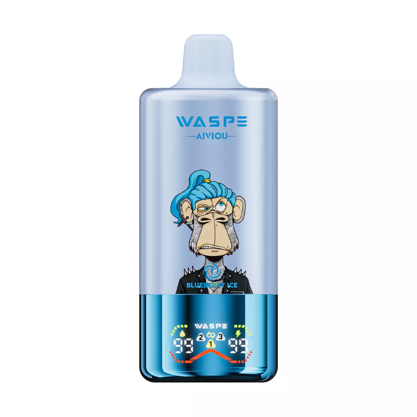 WASPE AIVIOU 60000 Puffs Triple Flavor Digital Screen Rechargeable Disposable Vape Pen Wholesale