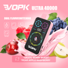 EU Warehouse VOPK ULTRA 40000 Puffs 40k Smart Screen Display Double Flavor Disposable Vapes