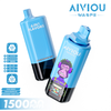 Longest-Lasting WASPE AIVIOU 6-in-1 150000 Puffs 6 Flavors in One 150K Rechargeable Disposable Vape