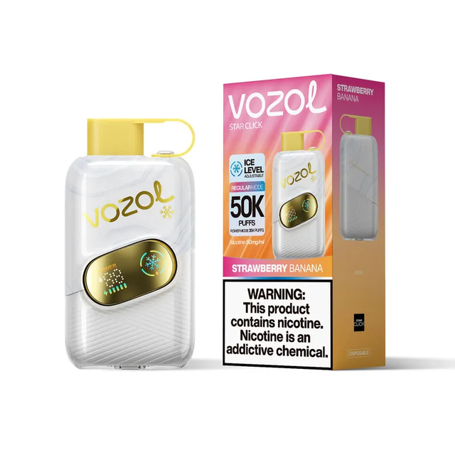 VOZOL STAR CLICK 50000 Puffs Rechargeable Disposable Vape Wholesale