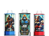 Premium Fruit Flavors JNR RageGorilla 55000 Rechargeable Disposable Vape Vapor Pen with Mesh Coil Wholesale 