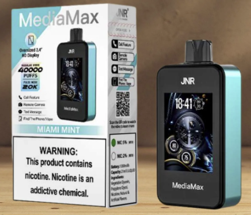 JNR MediaMax 40K Puffs long lasting disposable vape portable vape for travel fruit flavor vape best disposable vape 2026 premium vape products Bulk Buy Rechargeable Disposable Vapes Wholesale