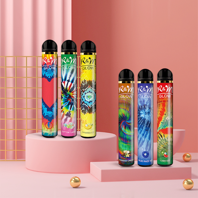 R&M GLOW Juul 2800 Puffs Disposable Electronic Cigarette