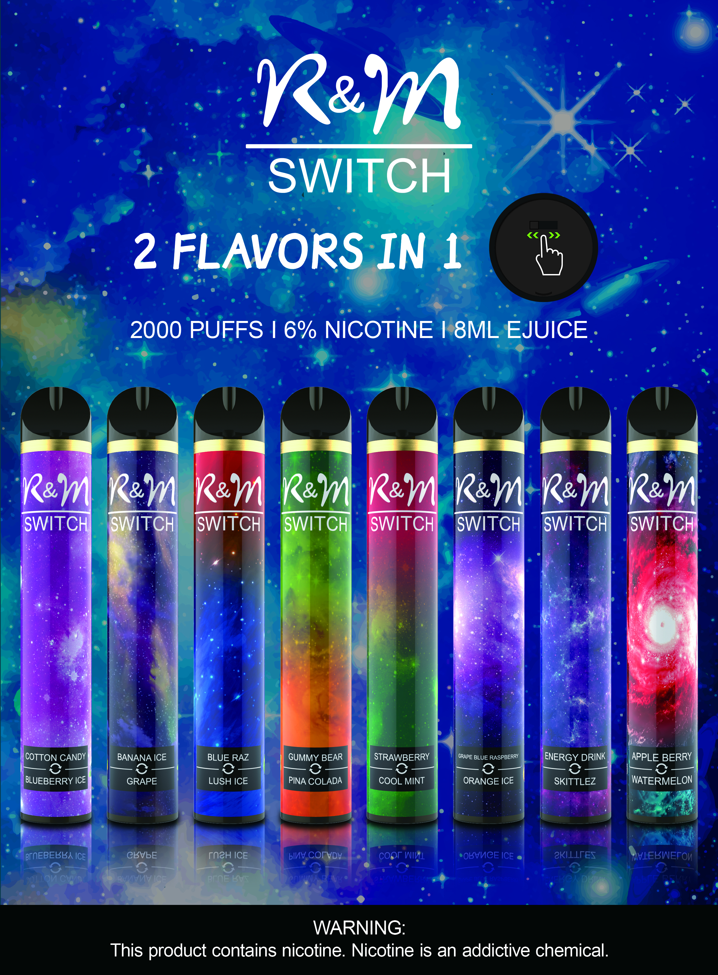 What is Dual Flavors Disposable Vape ?