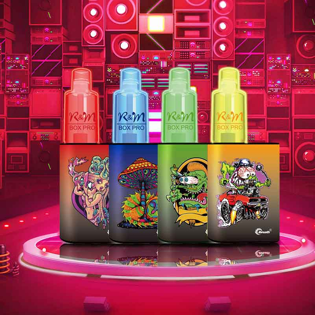 R&M BOX PRO Australia 5% Salt Nicotine Customize Brand Disposable Vape