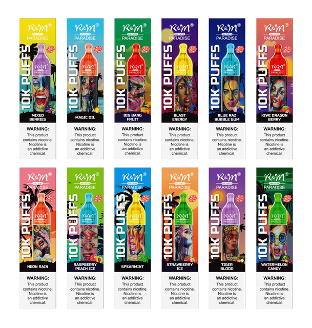 R&M PAPADISE USA OEM LOGO Disposable Vape