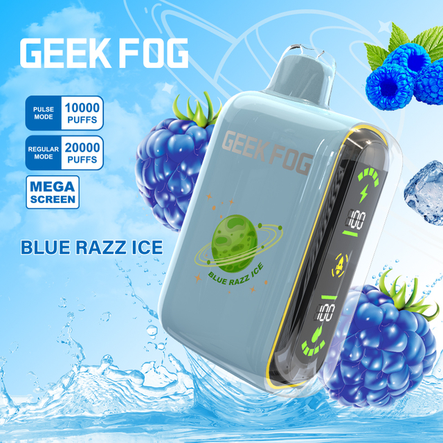 Geek Bar Fog 15K 20K Full Screen Disposable Vape With Pulse Mode