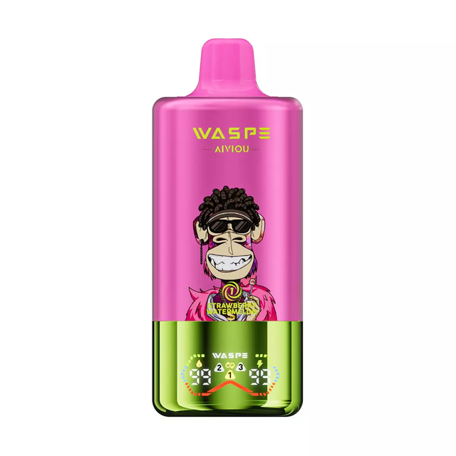 WASPE AIVIOU 60000 Puffs Triple Flavor Digital Screen 0% 2% 5% Low Nicotine Original Factory Bulk Buy Rechargeable Disposable Vapes Pen Wholesale