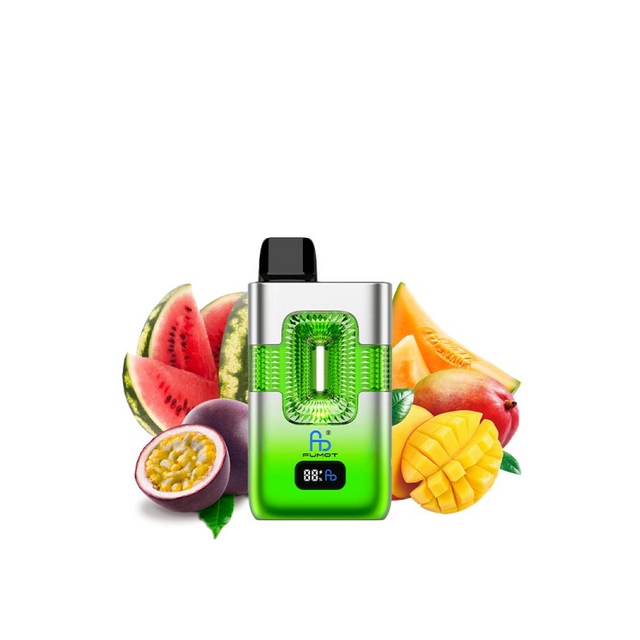 Premium Fruit Flavors Fumot Eco 2 in 1 50K Rechargeable Disposable Vape Vapor Pen with Dual Mesh Coil Wholesale