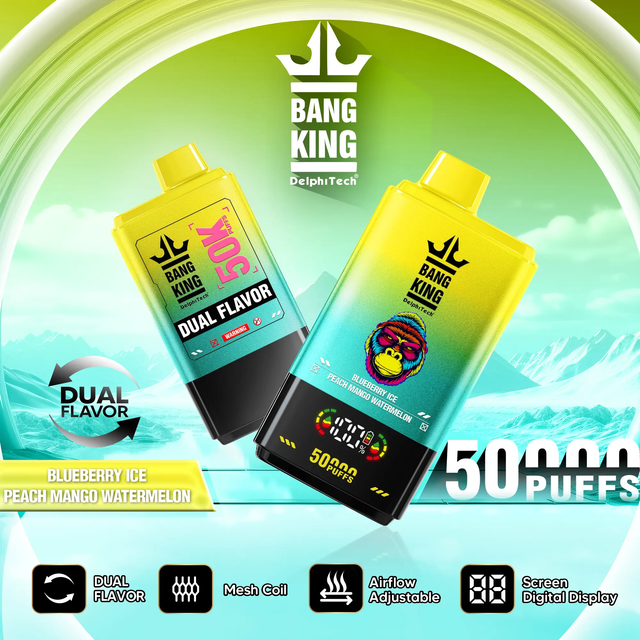Wholesale Premium Vape Products: Bang King 50000 Puffs Long Lasting Disposable Vape Easy to Use Device