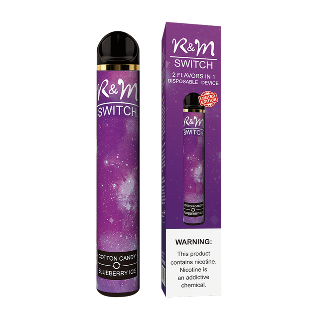R&M SWITCH(Double Flavors) 2000 Puffs Randm Dazzle King Vape