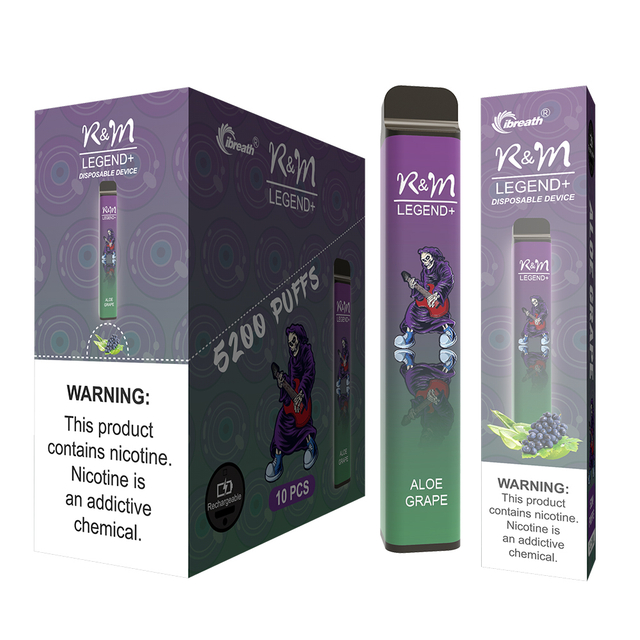 R&M LEFEND+ Fruit Flavor Rechargeable Disposable Vape Wholesaler