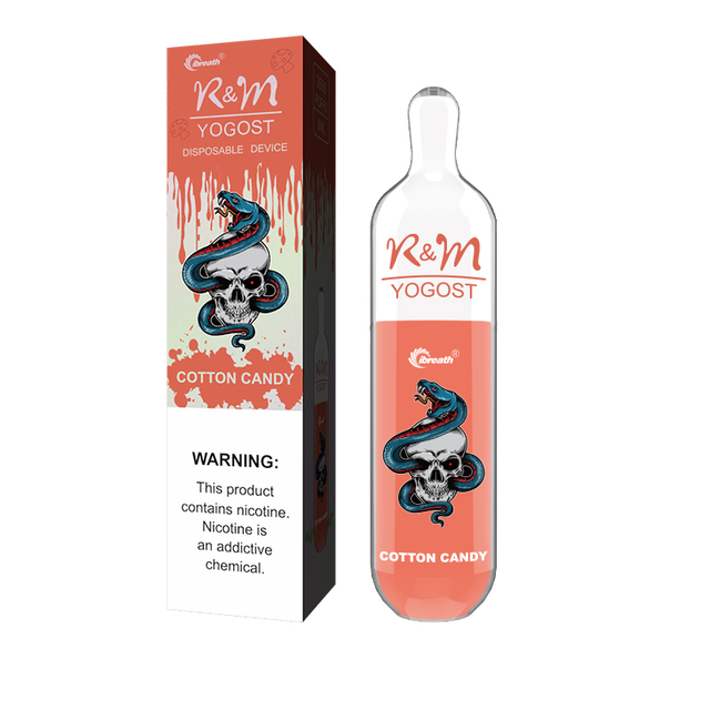 R&M YOGOST 3500 Puffs Salt Nicotine USA Disposable Vape|E-cigarette
