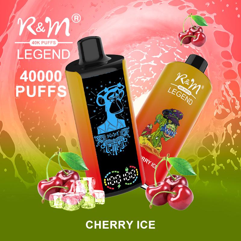 Germany Warehouse RandM Legend Vape Tornado 40000Puffs Electronic Cigarette Vozol Bar Alfakher Vape Wholesale