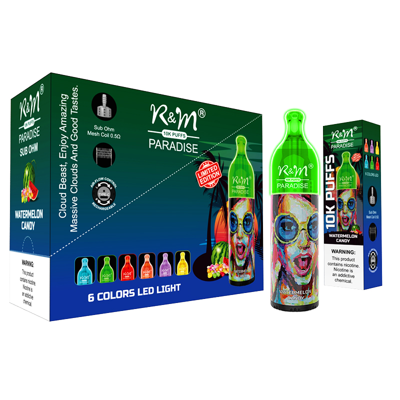 R&M PAPADISE China OEM LOGO Disposable Vape