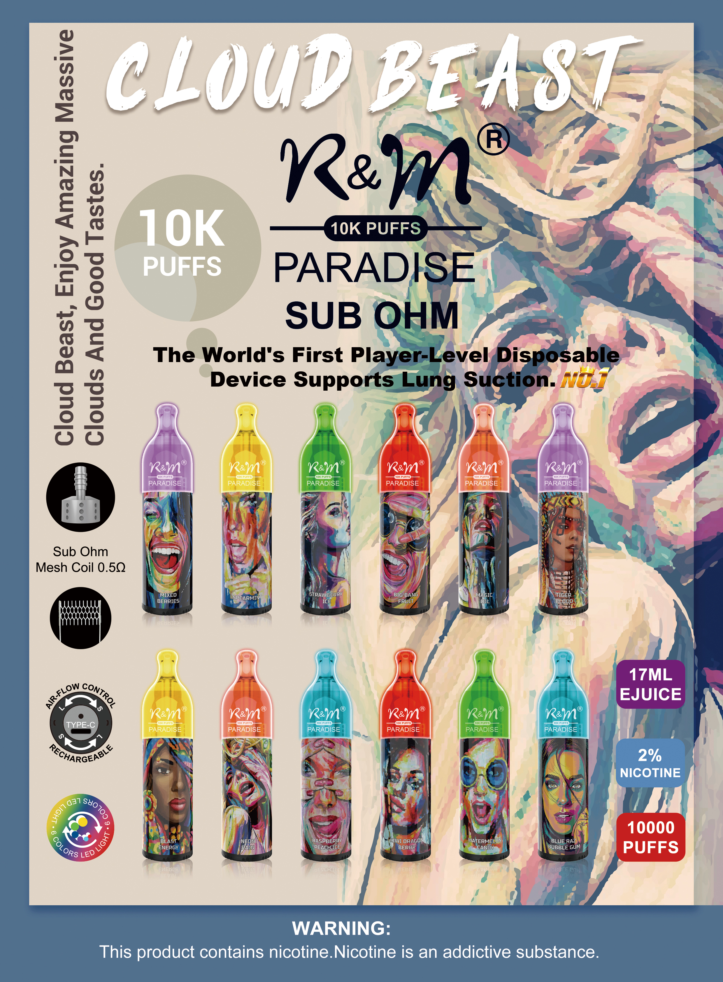 R&M PARADISE UK 2%