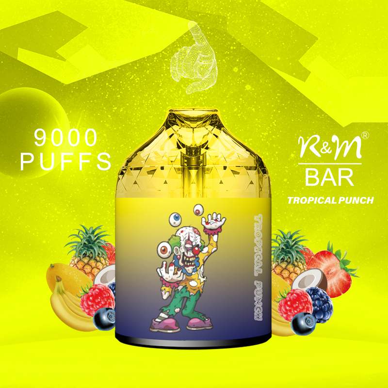 R&M BAR Europe Customize Brand Import Rechargble Disposable Vape