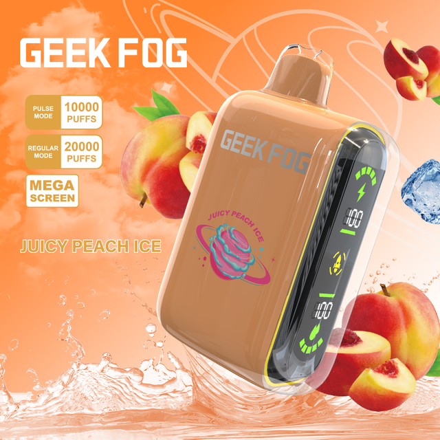Geek Bar Fog 15K 20K Full Screen Disposable Vape With Pulse Mode