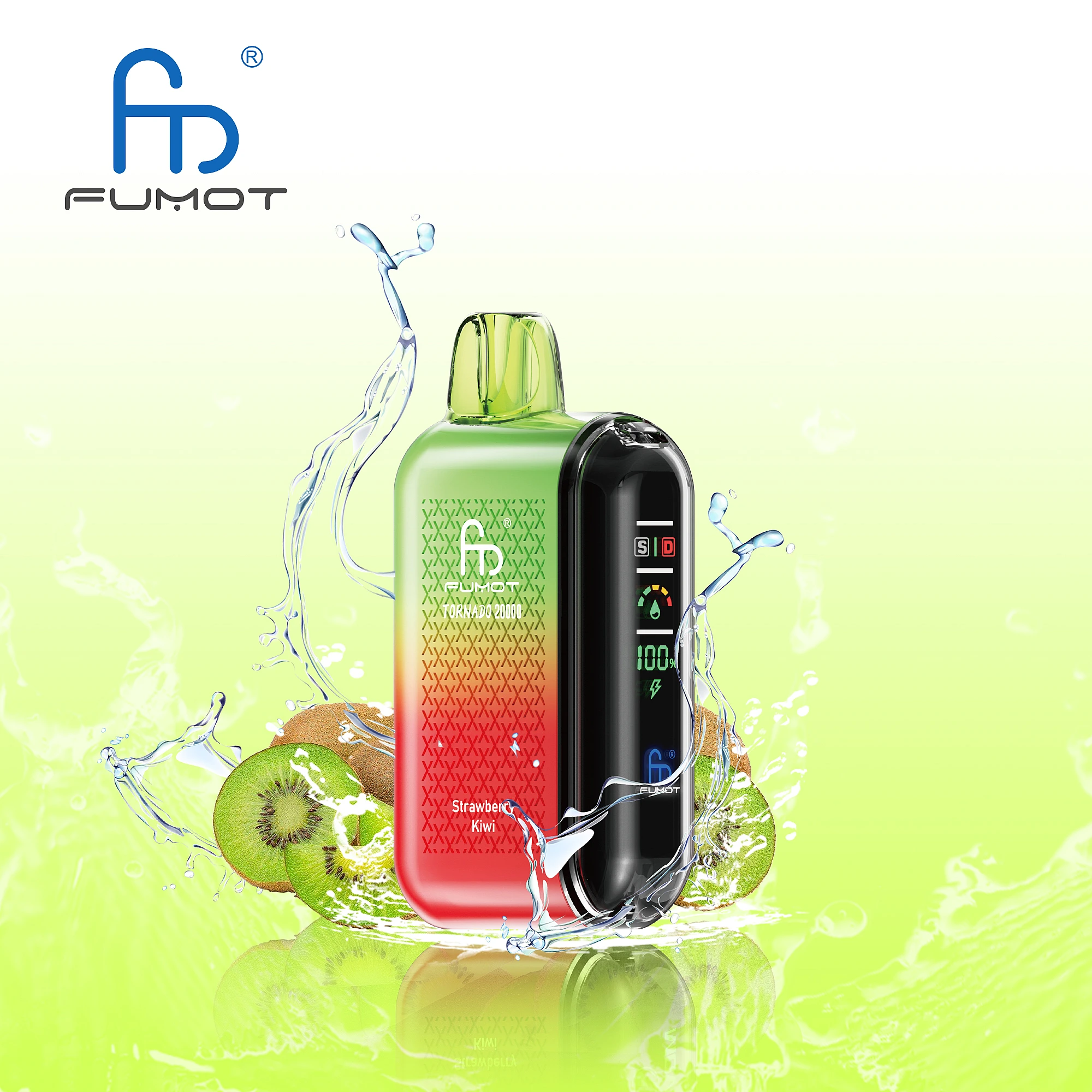 RandM Fumot Tornado 20K Puffs Smart Screen Disposable Vape-Power Adjustable Edition