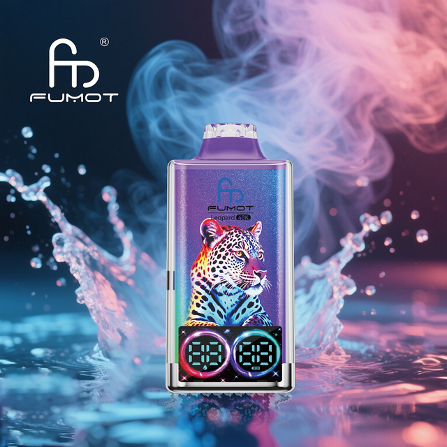 RandM Fumot Leopard 40K Puffs LED Indicator Disposable Vape-Experience Clarity & Smooth Dual Coil Hits