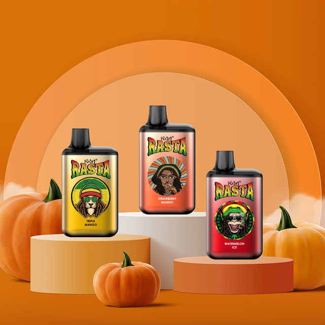 R&M Rasta 5500 Puffs Elf Bar 5000 Puffs Disposable Vape Stock in USA