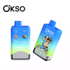 OKSO Double Flavor 60000 Puffs LCD Screen Low Nicotine best disposable vape 2026 long lasting disposable vape Original Factory Bulk Buy Rechargeable Disposable Vapes Pen Wholesale