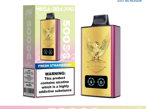 Long Lasting 2% Nicotine Mesh Coil 50000 Puffs JNR Mega Box Pro Rechargeable Disposable Vape Vaporizer EU Shipping 