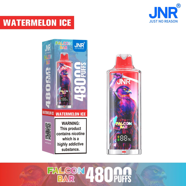 JNR Falcon Bar 48000 Puffs fruit flavored disposable vape long lasting disposable vape best disposable vape 2026 Bulk Buy Rechargeable Disposable Vapes Wholesale