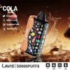 Lavie 50K Puffs Rechargeable Disposable Vape 38mL E-Liquid Type-C