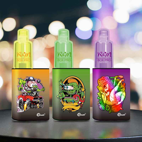 R&M BOX PRO 5% Nicotine RANDM DAZZLE KING vape from China manufacturer