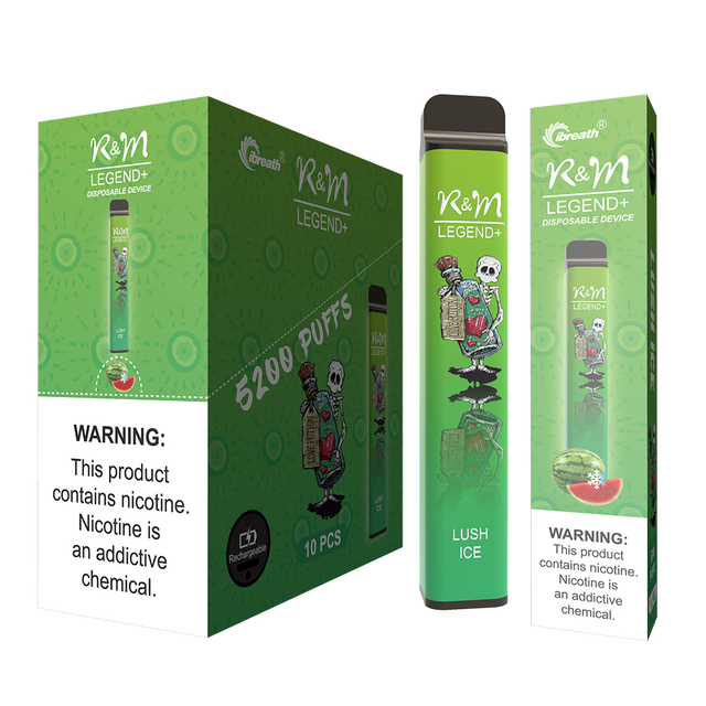 R&M LEGEND+ 5200 Puffs 6% Nicotine Fume Disposable Vape