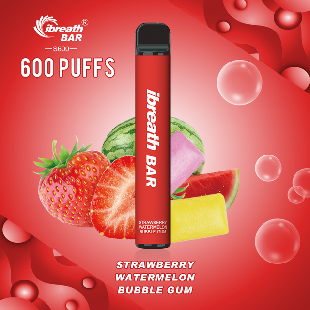 TPD Certified UK EU Wholesale OEM Custom 600 Puffs Ibreath S600 2ml E Liquid 0% 2% Disposable Electronic Cigarette Vape Elux Bar Elf Bar Vape Kits