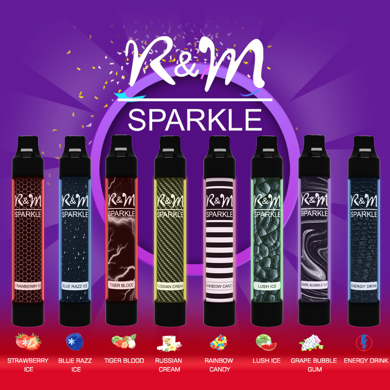 R&M SPARKLE 2600 Puffs Hot sell HQD vape