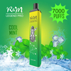R&M LEGEND PRO China Original 5% Salt Nicotine 7000 Puffs Disposable Vape