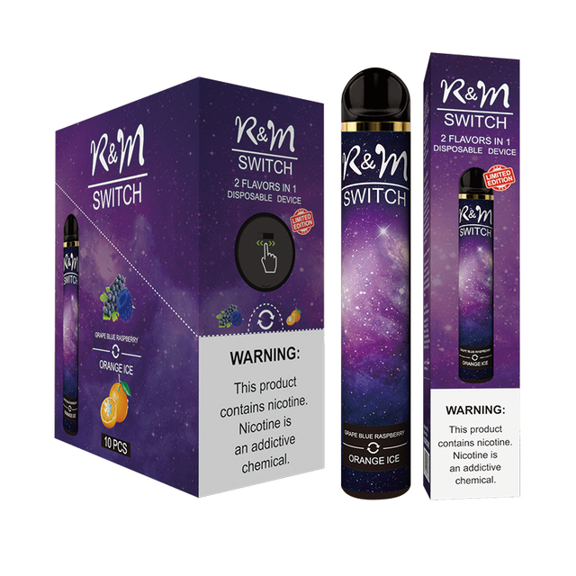 R&M SWITCH Big Capacity 6% Nicotine Disposable Vape Manufacturer|Distributor|Wholesaler|Supplier