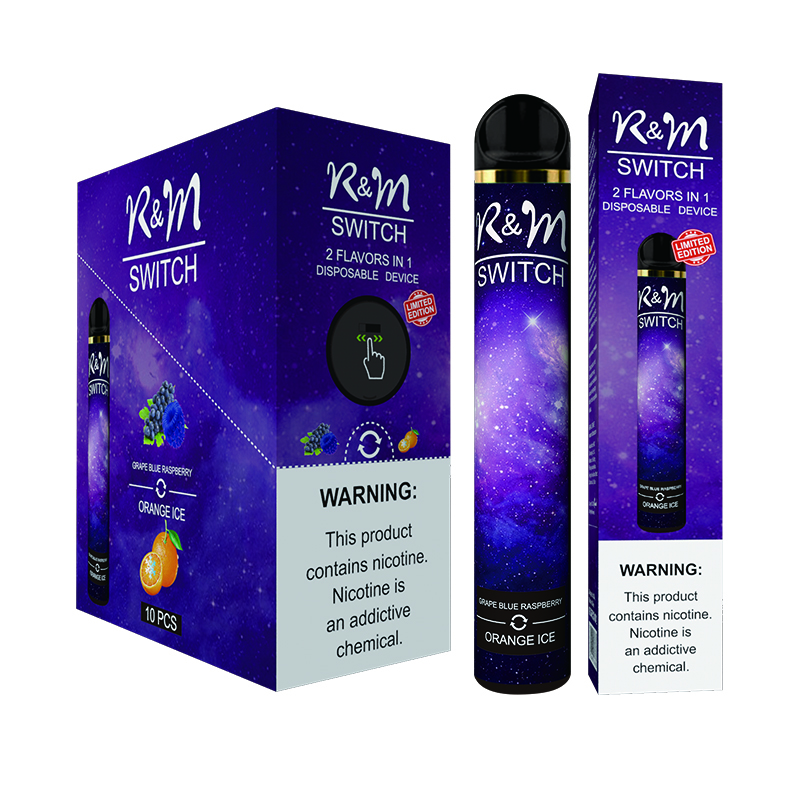 R&M SWITCH Big Capacity 6% Nicotine Disposable Vape Manufacturer|Distributor|Wholesaler|Supplier