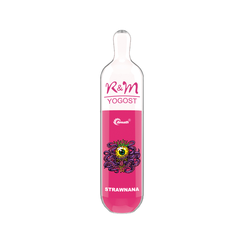 R&M YOGOST 8ml E-liquid Morty Style Disposable Vape Pina Colada/R&M Switch Pape