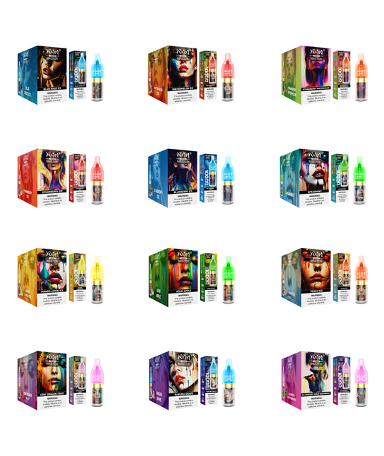 Original 10000Puffs 20 Taste Flavors UK OEM Logo RANDM MAGIC 20MG Ejuice Electronic Cigarette Wholesale Elux Vape Bar