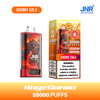 JNR Rage Gorilla 55K Puffs Dual Mesh Disposable Vape with Smart Display & Type-C Fast Charging