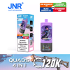 Wholesale Big Cloud Smart Display JNR QUADS 4 IN 1 120K 120000 Puffs Rechargeable Disposable Vape 