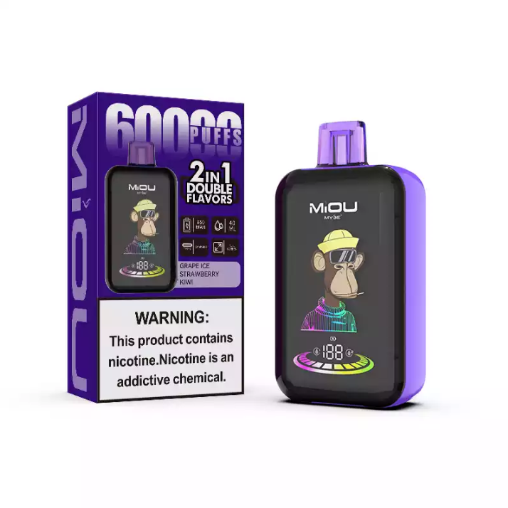 Full Screen MYDE 60K Rechargeable Disposable Vape 2 IN 1 60000 Puffs Dual Flavor Vape Wholesale