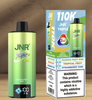 Premium Fruit Flavors JNR Triple 110K Puffs 3 in 1 Rechargeable Disposable Vape Vapor Pen Wholesale 
