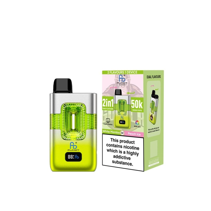Smooth Vapor Fumot Eco 2 in 1 50K Rechargeable Dual Mesh Coil best disposable vape Pen 2026 Wholesale 