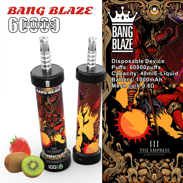 Bang Blaze 60k Puffs LCD Display Disposable Vape Pen Wholesale