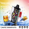 Lavie 50K Puffs Rechargeable Disposable Vape 38mL E-Liquid Type-C