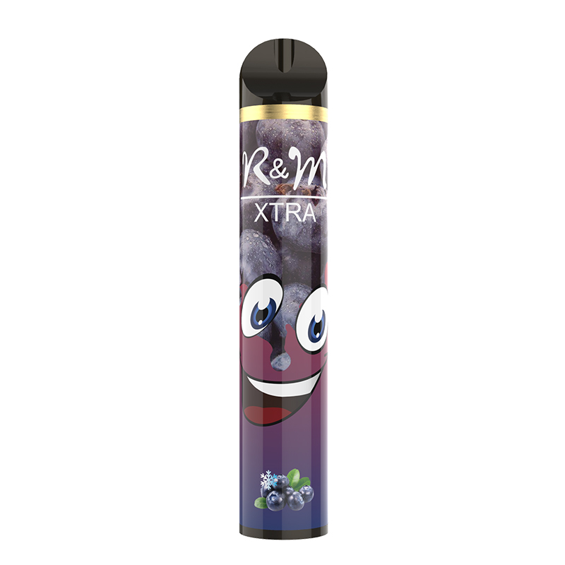 R&M XTRA 1600 Puffs 6% Nicotine Ice Vape Disposable Device 